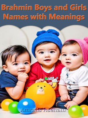 cover image of Brahmin Boys and Girls Names with Meanings